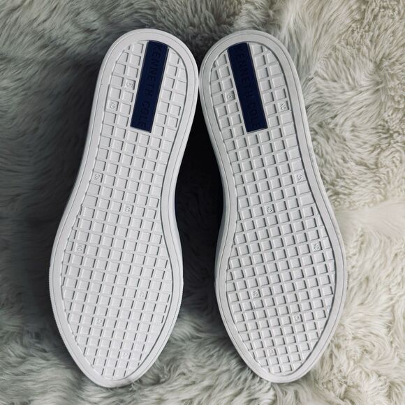 Kenneth Cole Mara Casual Shoes Slip On Sneakers 6 Colbalt Blue Suede Leather NIB - Picture 4 of 8